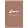 zomer-roze-2-3 tuinposter los doek klein -3d