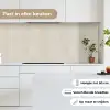 Linnen - Textuur - Beige keuken achterwand 2 middel 871 -sfeer4_NL