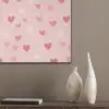 Hartjes - Patroon - Roze - Eenvoudig PET vilt klein -sfeer6_closeup