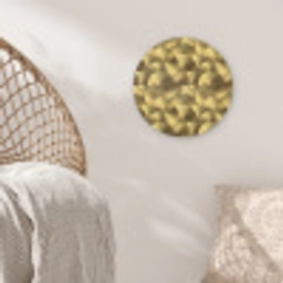 Modern - Cirkel - Goud Wandcirkel kunststof plaat 5mm dik klein 188 -sfeer5