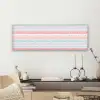 Strepen - Zomer - Kleuren canvas 2cm klein 828 -sfeer6