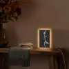 Koi - Vissen - Water - Zwart Light Box met kabel (Tafellamp) klein -sfeer4