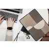 Raster - Halve cirkels - Contrast laptophoes neopreen klein -bureau