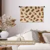 Pinda's - Patroon - Beige Wandkleed katoen klein -sfeer1