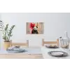 Graffiti - Panda - Ballon - Street art - Banksy Muursticker klein -eettafel
