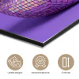 Disco - Eend - Paars aluminium wit klein -closeup_NL