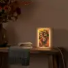 Vrouw - Citroenen - Bloesem - Geel Light Box met kabel (Tafellamp) klein -sfeer4