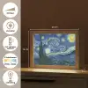 Sterrennacht - Schilderij - Oude meesters - Vincent van Gogh Light Box met kabel (Tafellamp) klein -USP_NL