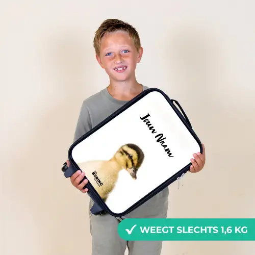 Daisy Duck Kinderkoffer - Zwart klein -sfeer4_NL
