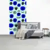Patroon - Oog - Mint - Blauw fotobehang vinyl groot 64 -slaapkamer