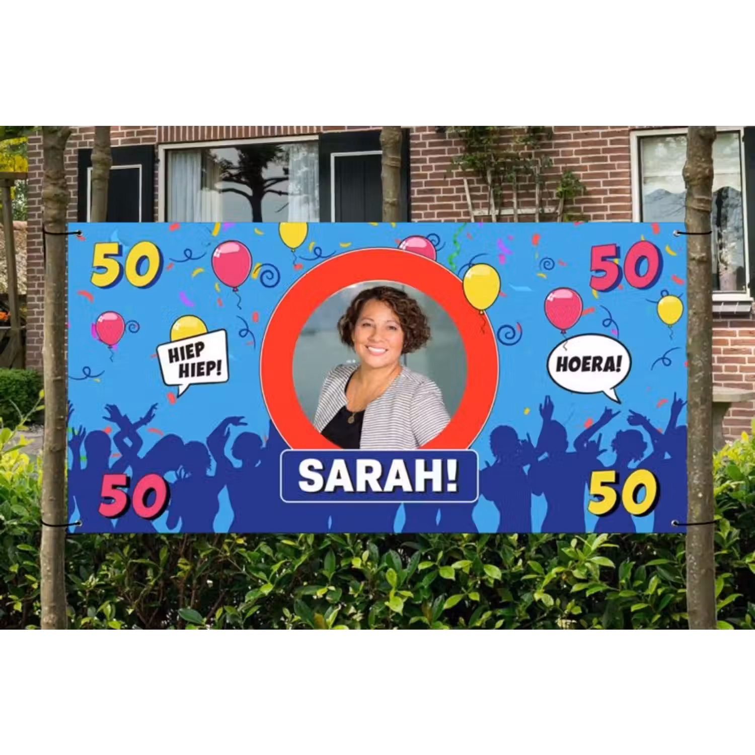 Spandoek - Verjaardag - Sarah