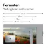 Klaprozen - Rood - Heuvels - Landschap Muismat XXL klein -sfeer5
