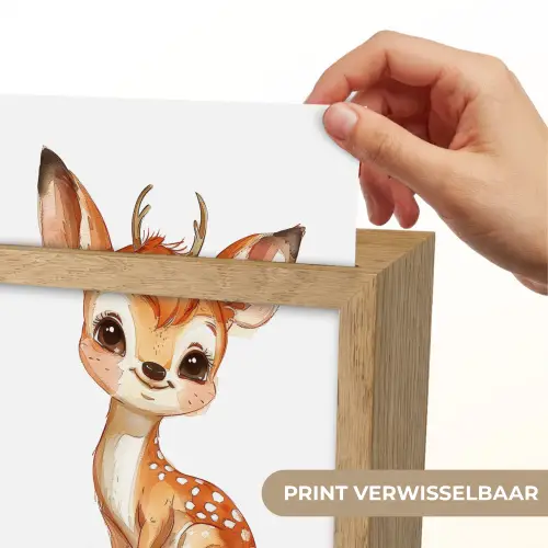 Hert - Baby - Dieren Light Box met kabel (Kinderlampje) klein -USP_websiteprintNL