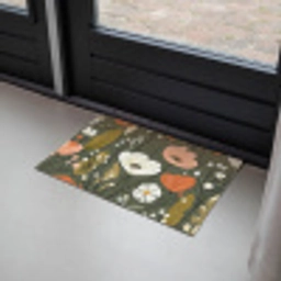 Bloemen - Illustratie - Groen Deurmat klein -sfeer2
