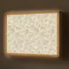 Abstract - Lijnen - Beige Light Box met batterij (Wandlamp) middel 907 -z3d_website