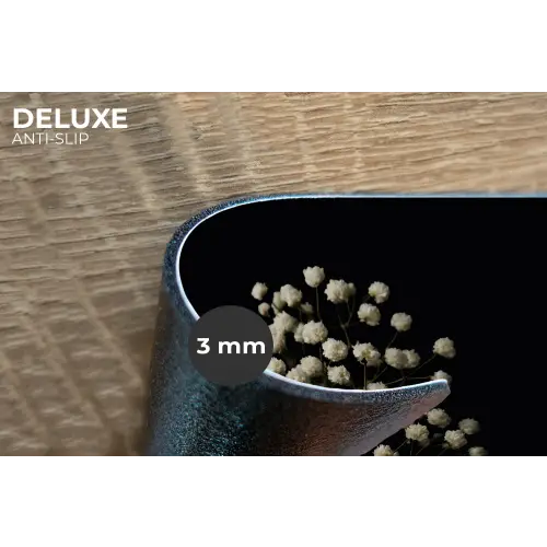 Gipskruid - Bloemetjes - Wit - Minimalistisch Placemat vinyl groot -closeup
