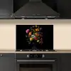 Sierlijk - Boeket - Bladeren keuken achterwand spatscherm klein -sfeer1