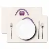 Tulpen - Paars - Lijst - Bladeren Placemat vinyl groot -zzsfeer2_Kitchenyeah-website