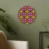 Modern - Patroon - Roze Akoestische PET Vilt - Rond klein 838 -sfeer2