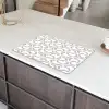 Grafisch - Patroon - Modern Inductie beschermer vinyl 3mm klein 276 -sfeer8