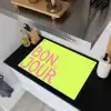 Groen - Smiley - Bonjour - Roze Inductie beschemer met haakjes klein -sfeer1