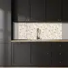 Ginkgo - Takken - Goud keuken achterwand 2 middel 871 -sfeer1