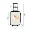 Hartjes in zachte beige tinten Kinderkoffer - Zwart klein -productfoto_formaten