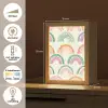 Regenboog - Pastel - Patroon Light Box met kabel klein -USP_NL