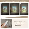 Cartoon - Dino - Groen - Golven Light Box met kabel klein -USP_dimbaarNL