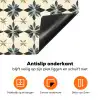 Sierlijk - Ornament - Blauw Inductie beschermer vinyl 3mm klein 276 -zzzzzzz-td-onderkant