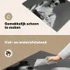 Vrouw - Pasta - Zonnebril Inductie beschemer met haakjes klein -ky-schoon-nl