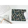 Botanisch - Bloemen - Blauw muismat rubber klein 262 -witbureau