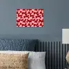 Modern - Abstract - Rood poster papier klein 62 -sfeer2