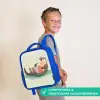 Otter - Strandbal - Kleurrijk Kinderrugzak - Blauw middel -sfeer3_NL