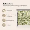 Modern - Grafisch - Groen Balkonbeschermer Duitsland klein 596 -specs_NL