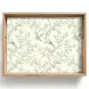 Klassiek - Vogels - Groen Dienblad Rechthoek middel 911 -z3d_shopping