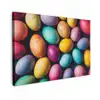 Kleurrijk - Paaseitjes - Spetters Tuinposter op houten frame 2 cm dik klein -3d