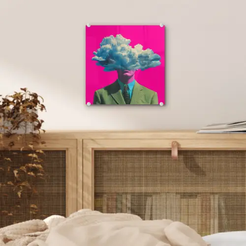 Man - Pak - Wolk - Roze plexiglas 5mm klein -sfeer4