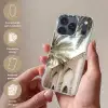 Gebouw - Palmbomen - Beige - Zon Telefoonhoesje iPhone 17 Pro klein -sfeer3_NL