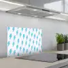 Blauw - Paars - Bliksem keuken achterwand spatscherm klein 900 -3d_schuin