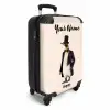Pinguin in Pak NBS - Handbagage koffer - Kinderen Unisex middel -productfoto_3d