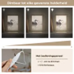 Zwanen - Hartvorm - Dieren Light Box met kabel (Kinderlampje) klein -USP_dimbaarNL