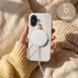 Papaverbollen - Droogbloemen - Minimalistisch - Beige - Rustig Toughcase MagSafe Apple iPhone 17 klein -USP_MagsafeV