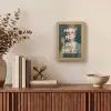 Klassiek - Sierlijk - Roze Light Box met kabel (Tafellamp) klein -sfeer2
