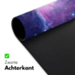 Ruimte - Sterren - Kleurrijk Muismat XXL klein -sfeer2