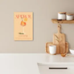 Italiaanse Zonsondergang KitchenYeah - Keuken - Canvas klein -sfeer1