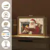 Kerst - Kerstman - Winter - Open Haard Light Box met kabel (Tafellamp) klein -USP_websiteoverzichtNL