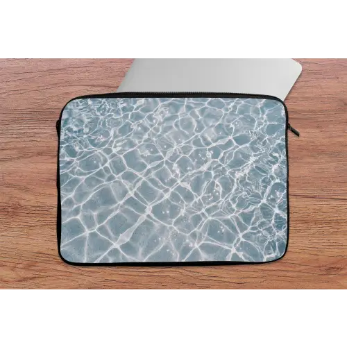 Water - Reflectie - Zonlicht laptophoes neopreen klein -tafel