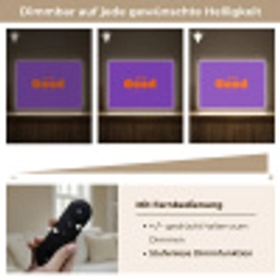 See the good - Oranje - Paars - Smiley Light Box met batterij (Wandlamp) middel -USP_dimbaarDE