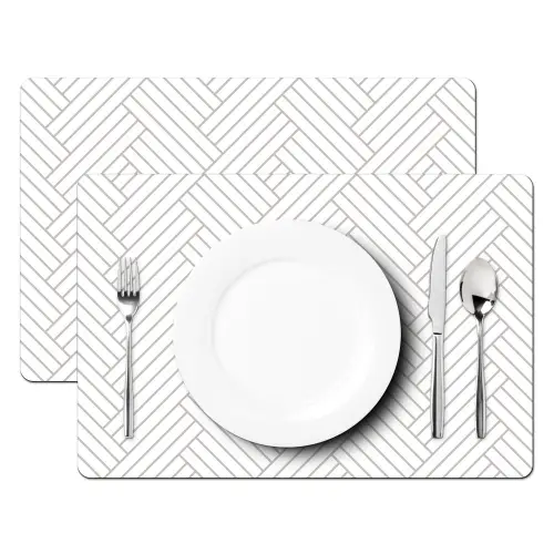 Grafisch - Patroon - Modern -  Geweven Placemat vinyl groot 368 -zzsfeer2_Kitchenyeah-website